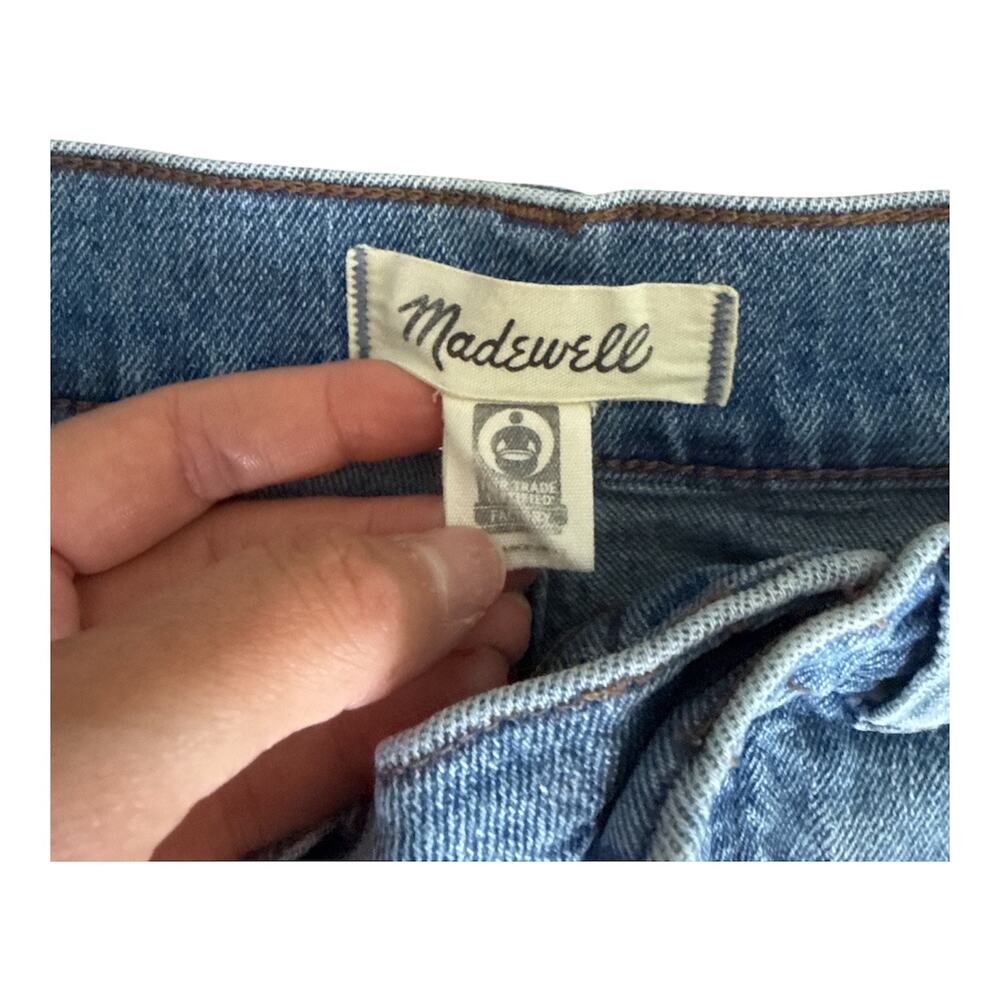 Madewell Jeans Women’s 90s Straight Leg Medium Wash Size 27 - Picture 4 of 8